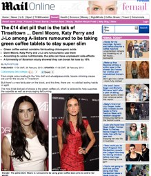 Green Coffee Diet Pill In Daily Mail