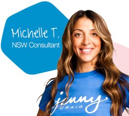 Jenny Craig weight loss consultant New South Wales Australia