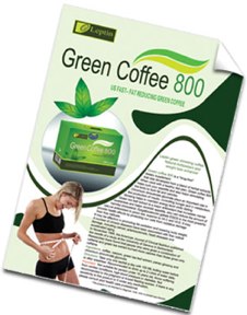 Leptins 800 packet of green coffee