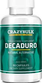 Crazy Bulk states their DecaDuro formulation can provide the same benefits as Deca-Durabolin